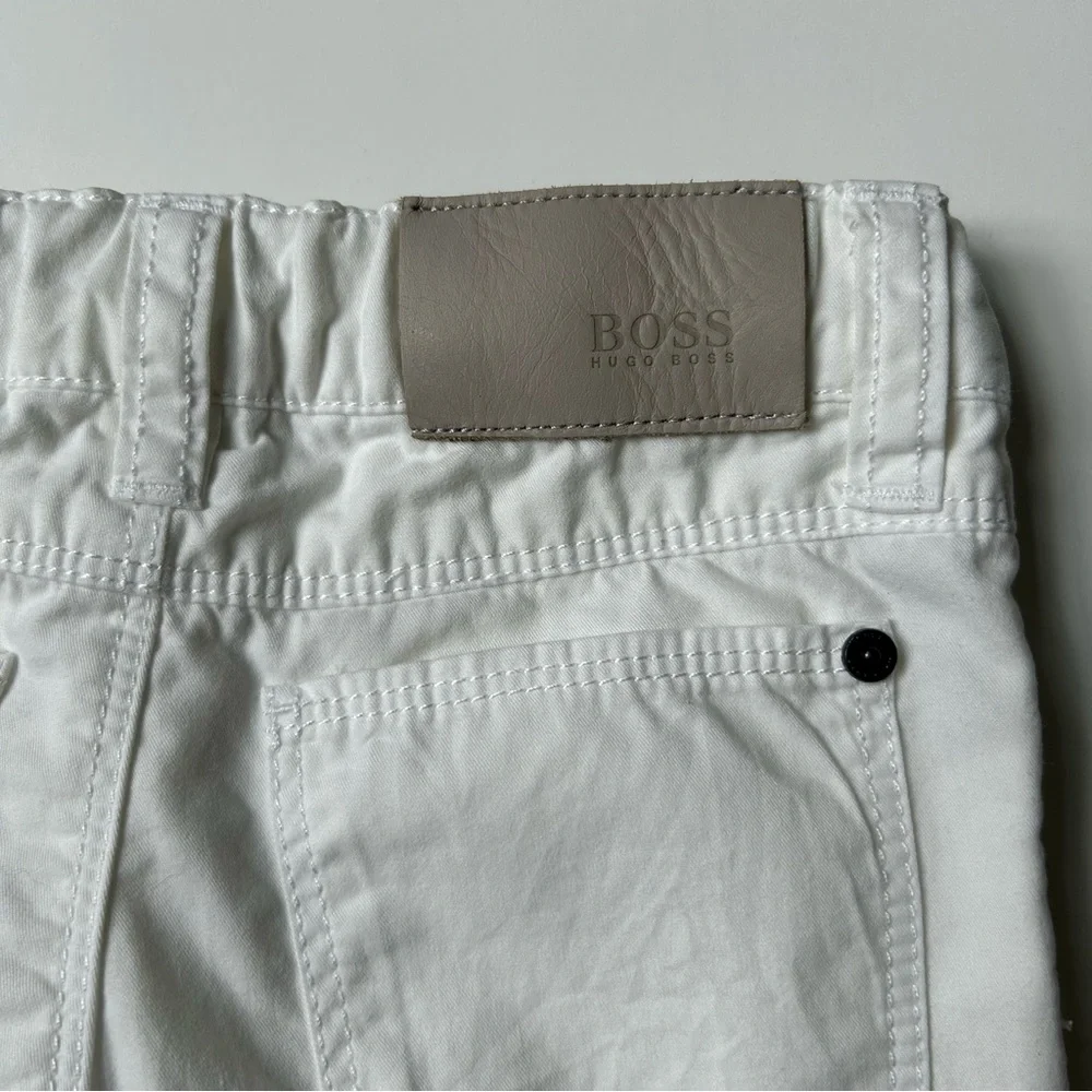 Hugo Boss Baby White Pants, Size 9 Months